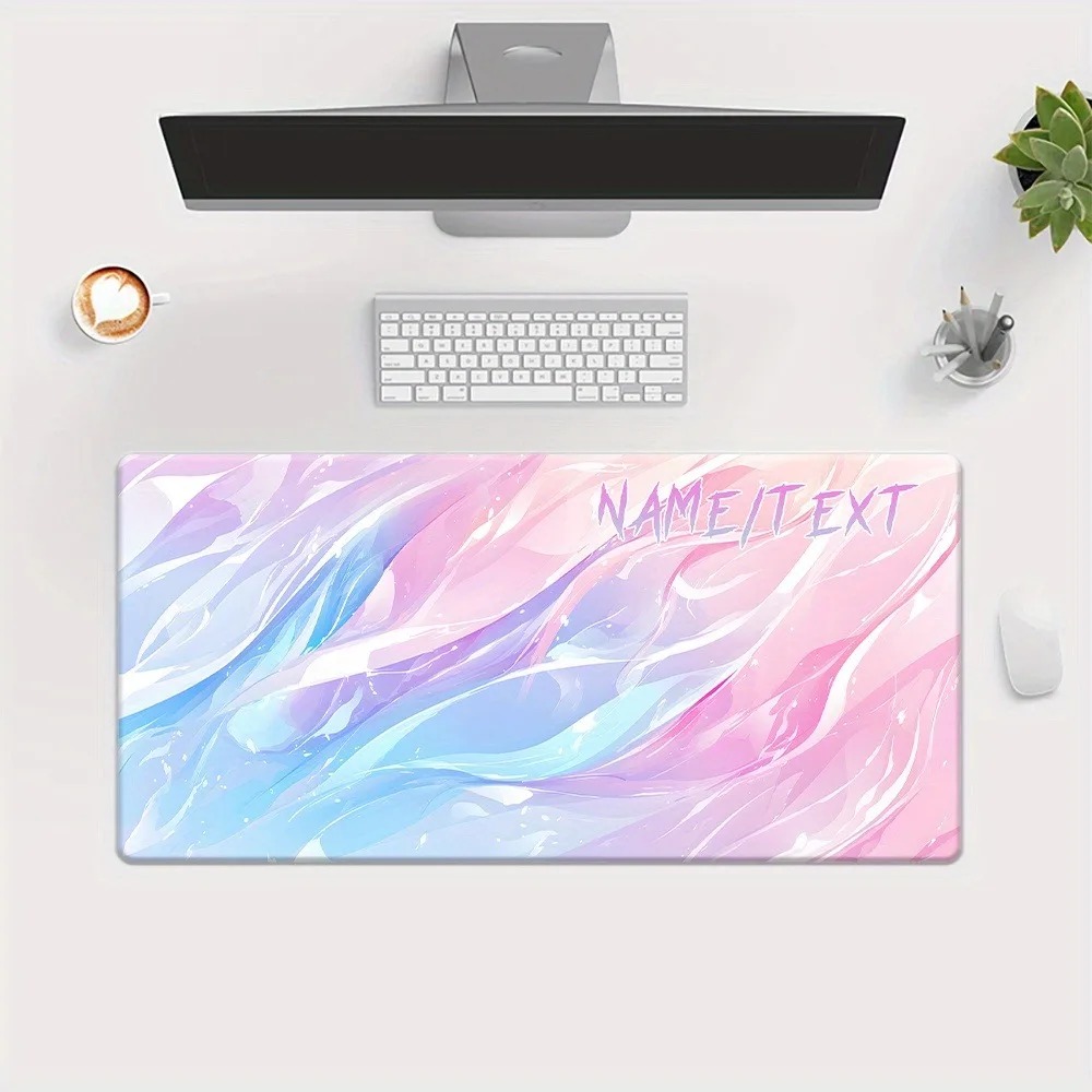 Gaming Keyboard Name - Alas Meja XXL dengan Teks Nama