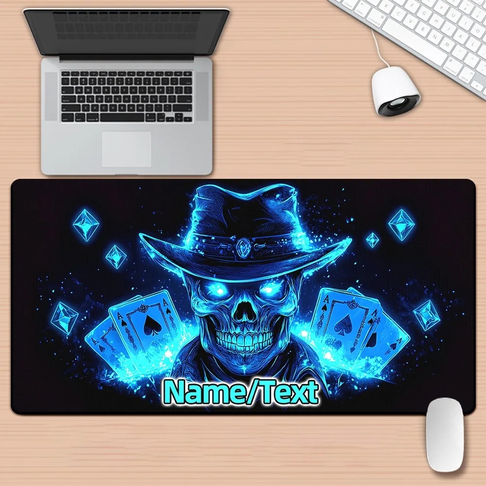 Gaming Keyboard Name - Alas Mouse Besar Lebar dengan Teks