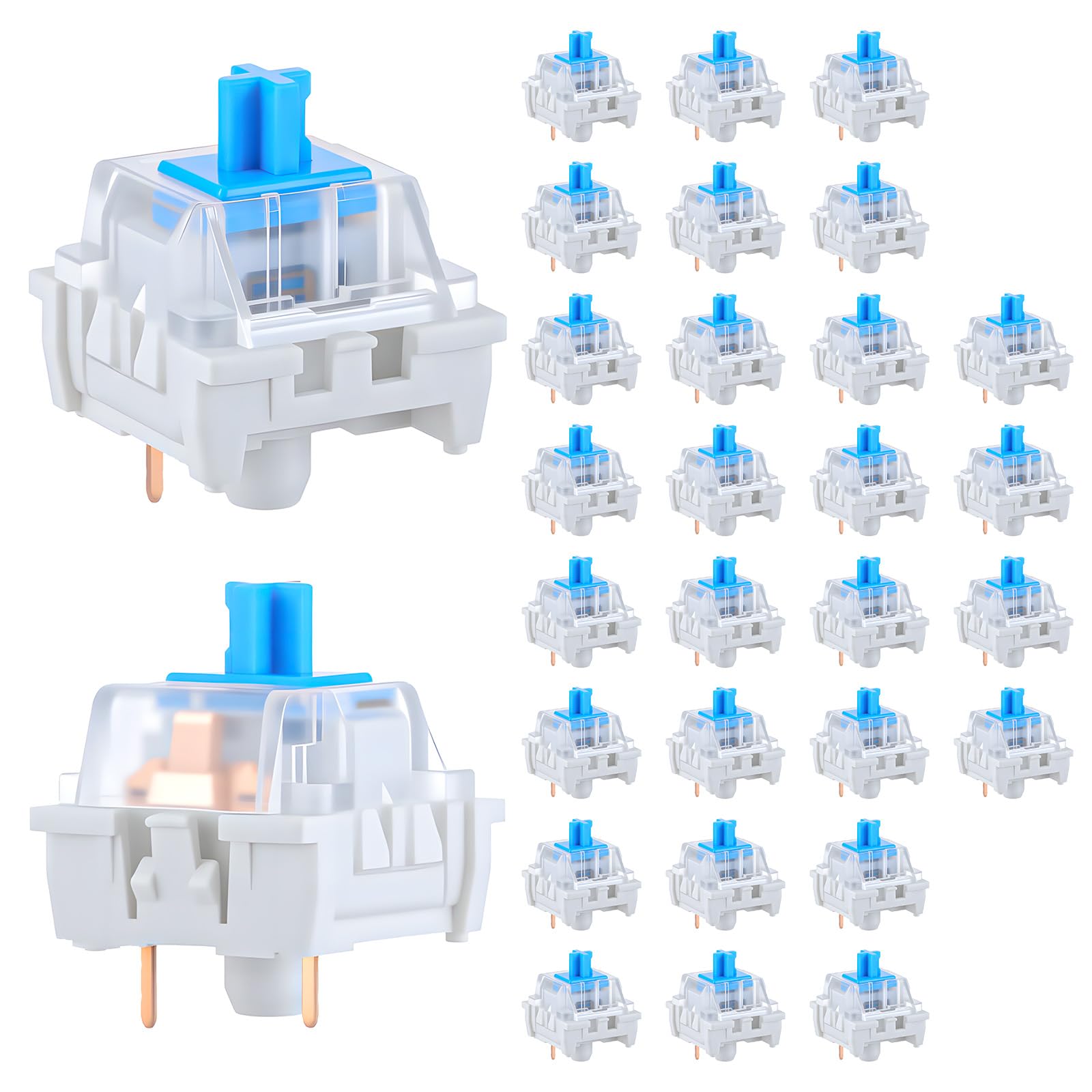Keyboard Gaming Blue Switch - 30 Buah Sakelar Keyboard Mekanis 3