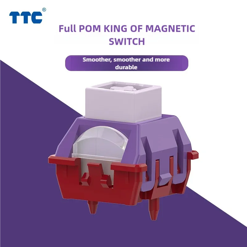 Gaming Keyboard Magnetic Switches - TTC Full POM King Of Magnetic