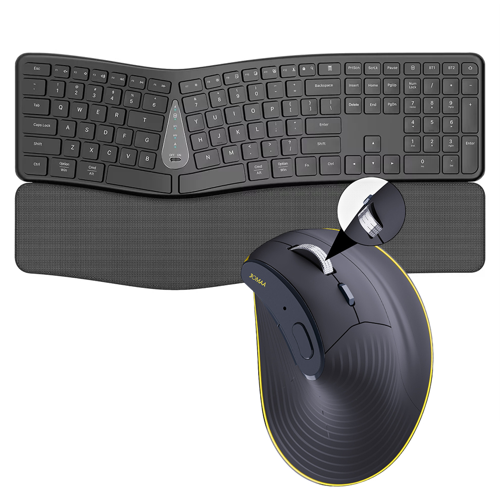 Gaming Keyboard Types - Kombo Keyboard dan Mouse Nirkabel 2.4G,