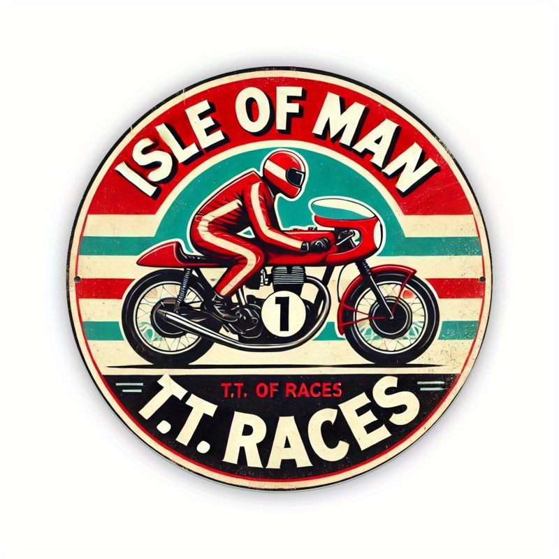 Vintage Isle of for Man TT Rac - Brass Weight Plate ulasan dan harga