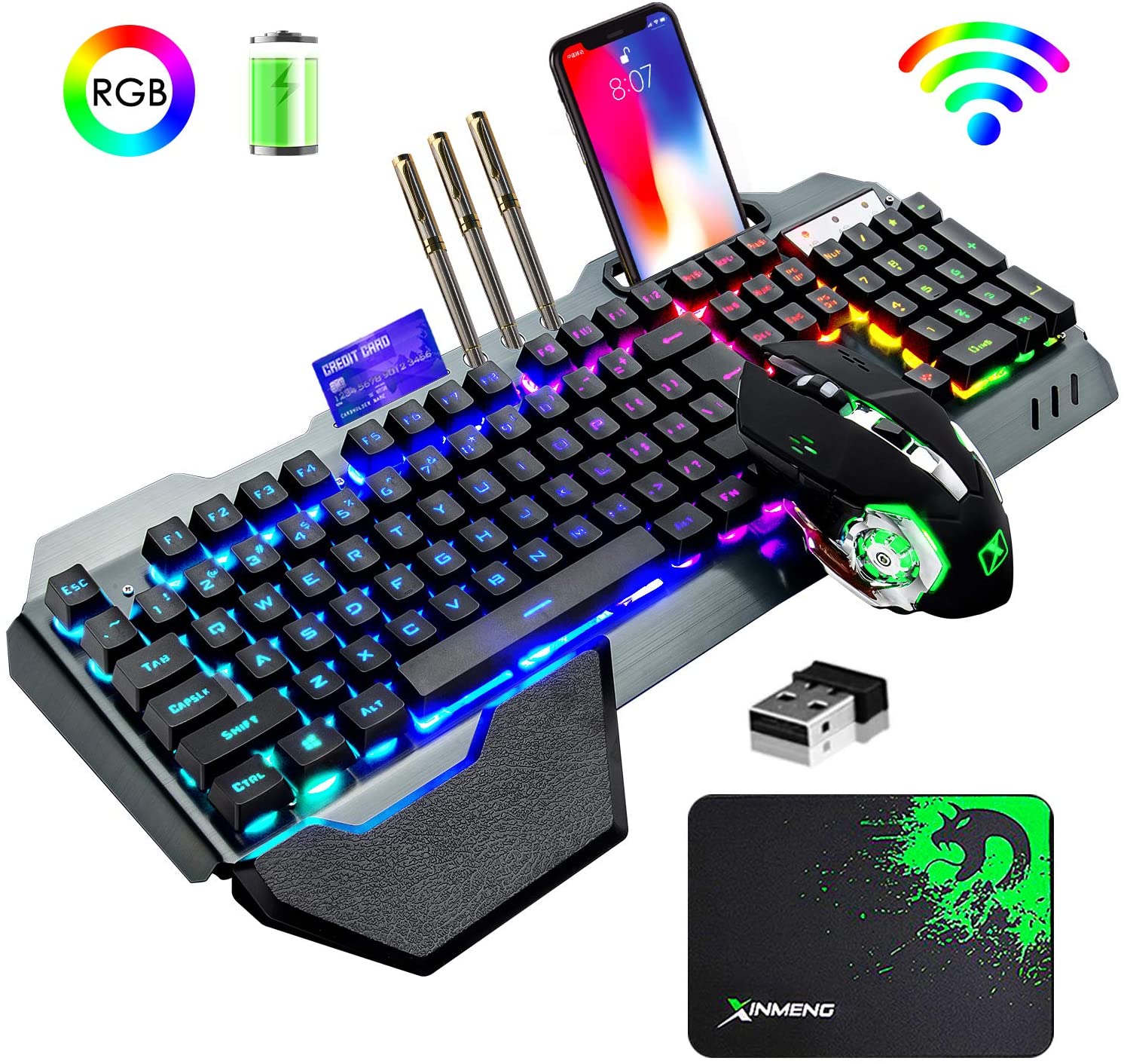 K680 Keyboard dan Mouse game n - Gaming Keyboard Mouse And Headset Combo ulasan dan harga