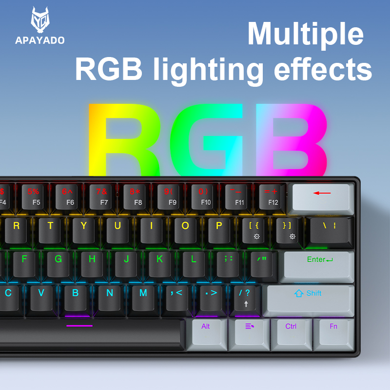 APAYADO K61 Keyboard Mekanis M - Gaming Keyboard Mouse And Headset Combo ulasan dan harga