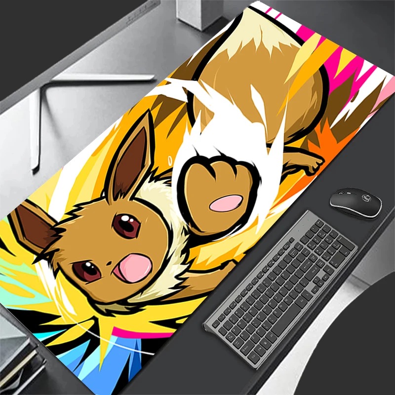 P-Pokemon Eevee Anime Gaming M - Gaming Keyboard Nearby ulasan dan harga