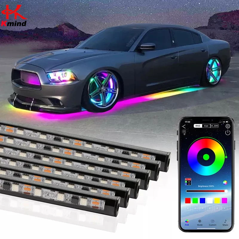 Lampu LED Neon Cahaya Bawah Mo - Rgb Underglow Strip ulasan dan harga