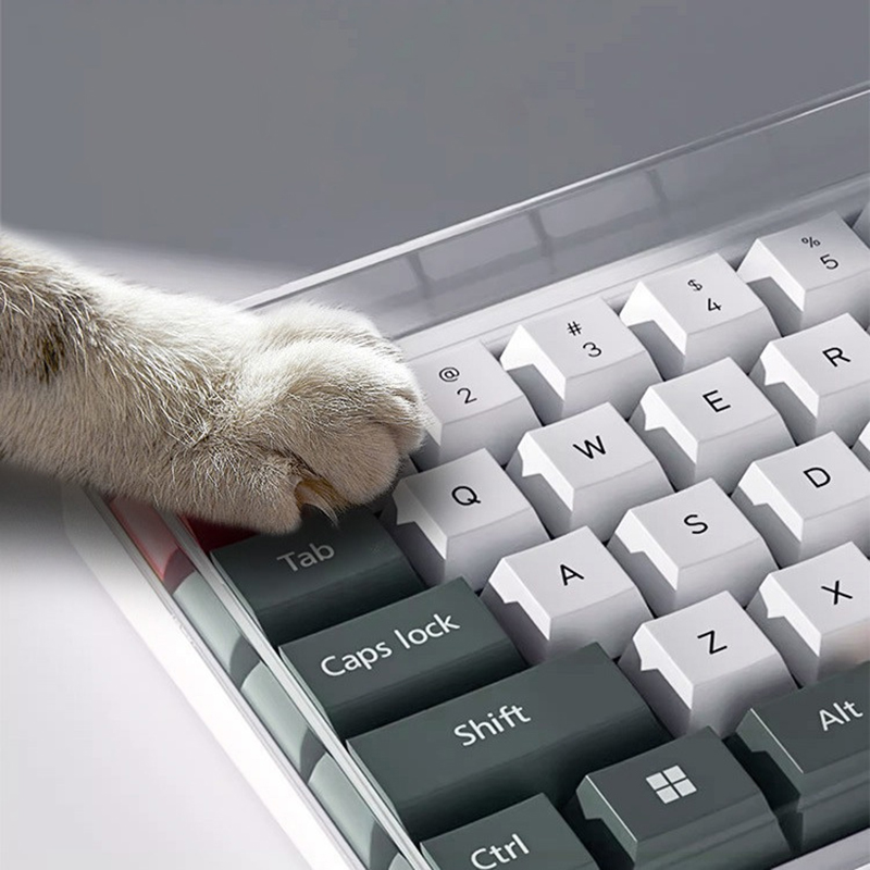 ★ ▲ 78/108 Tombol Akrilik Tran - Keyboard Gaming Transparent ulasan dan harga