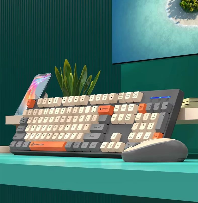 Set Keyboard dan Mouse Nirkabe - Gaming Keyboard Mouse And Headset Combo ulasan dan harga