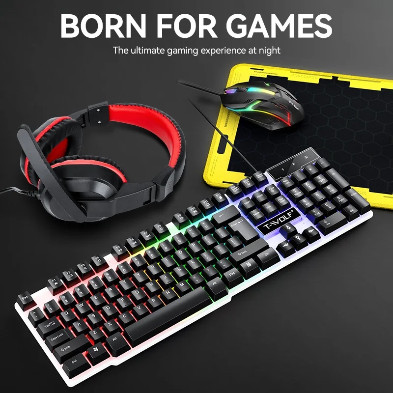 Kombo Headset Gaming Keyboard  - Gaming Keyboard Mouse Set ulasan dan harga