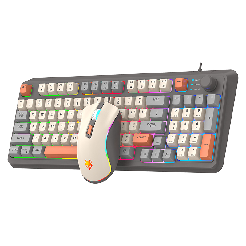 K820 Set Keyboard Game berkabe - Gaming Keyboard Mouse And Headset Combo ulasan dan harga