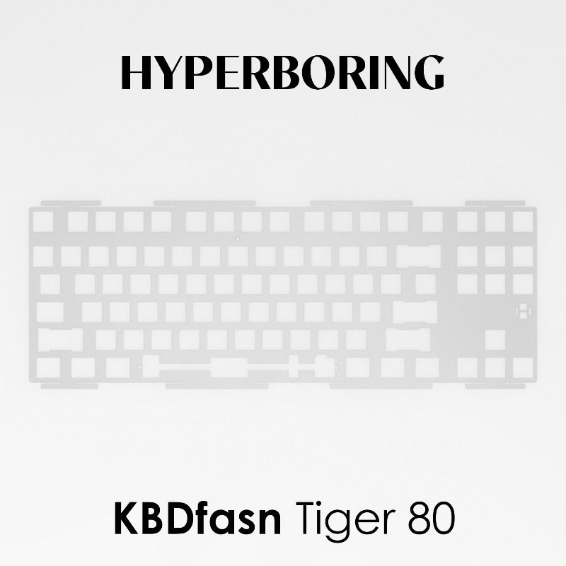 HYPERBORING Tiger80 Papan Posi - Gaming Keyboard Ergonomics ulasan dan harga