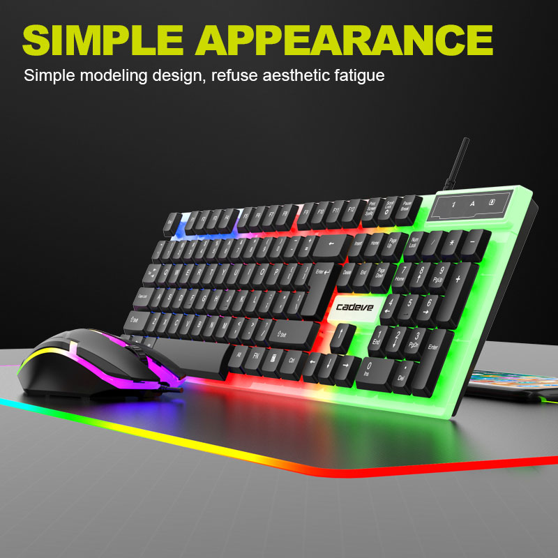 APAYADO LDK9122 Set Keyboard d - Gaming Keyboard Mouse Set ulasan dan harga