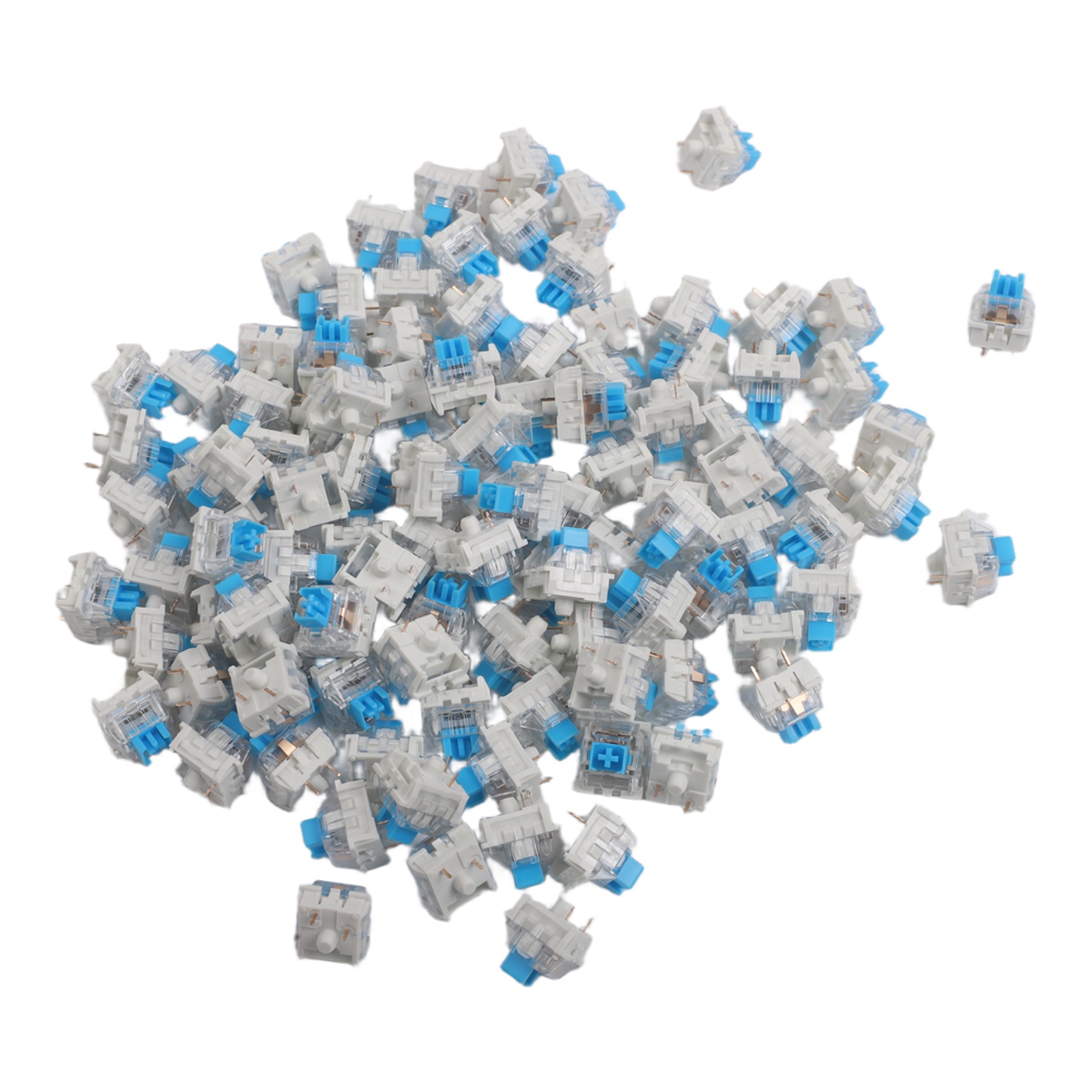 108PCS Switch Keyboard Mekanis - Keyboard Gaming Blue Switch ulasan dan harga