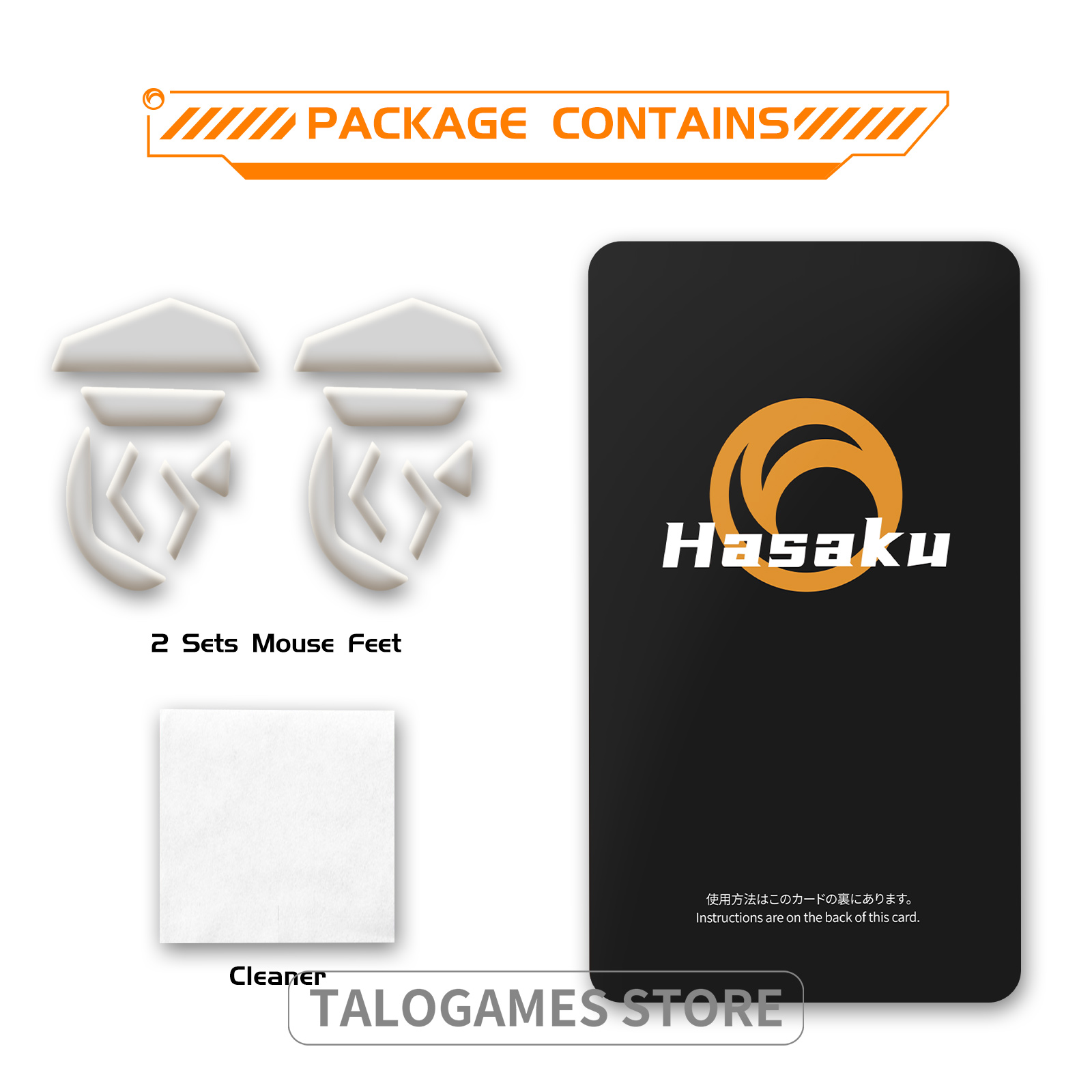 2 Set Kaki Mouse Gaming HASAKU - Logitech Mouse G502 ulasan dan harga